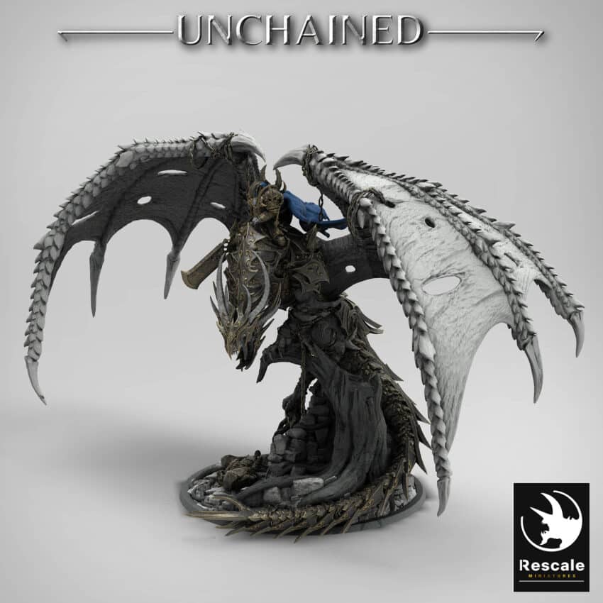 Unchained Dragon Olaf Hood Unchained - Rescale Miniatures RPG - D&D  Tabletop Miniature