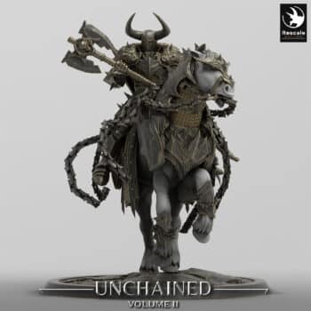 Unchained Horse Charge Mount Order Immortalis - Rescale Miniatures RPG - D&D  Tabletop Miniature