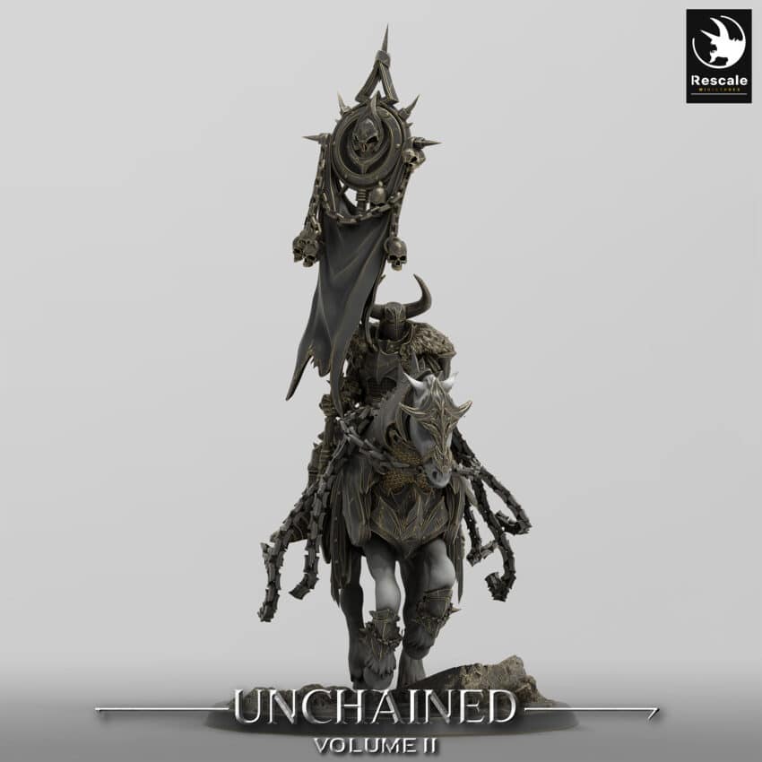 Unchained Horse Run Mount Order Immortalis - Rescale Miniatures RPG - D&D  Tabletop Miniature