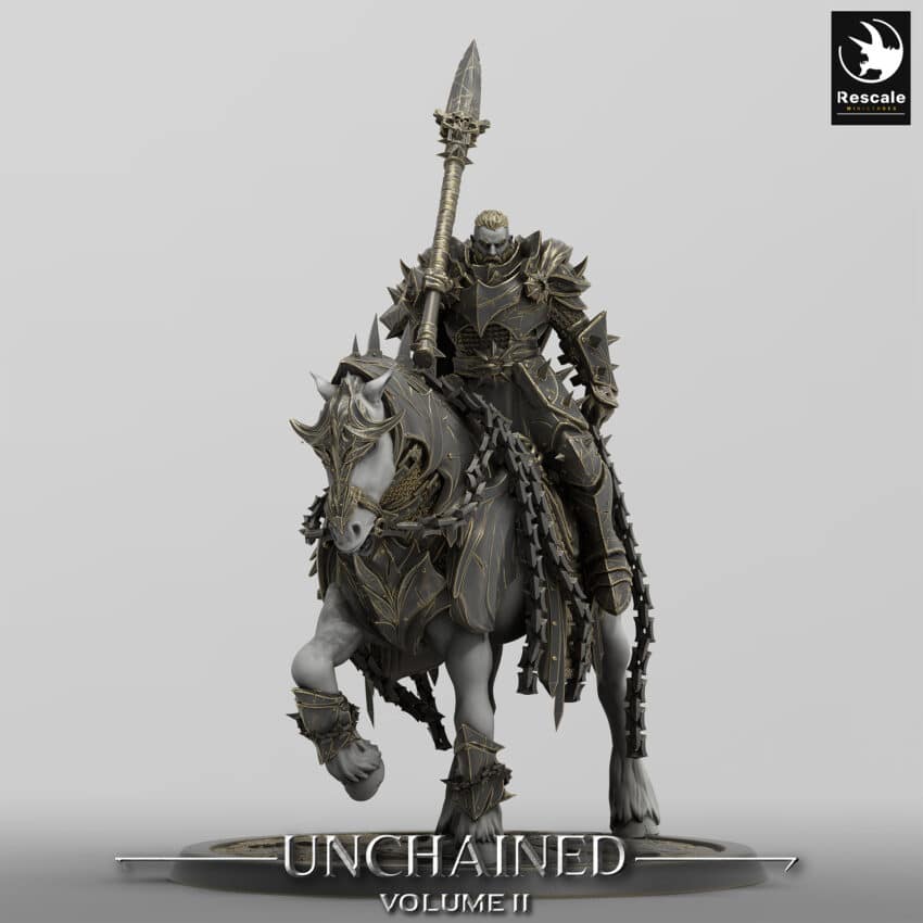 Unchained Horse Walk Mount Order Immortalis - Rescale Miniatures RPG - D&D  Tabletop Miniature