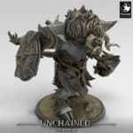 Unchained Minotaur Cry Hammer Unchained - Rescale Miniatures RPG - D&D  Tabletop Miniature