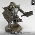 Unchained Minotaur Guard Sword Unchained - Rescale Miniatures RPG - D&D  Tabletop Miniature