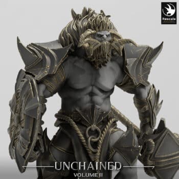 Unchained Minotaur Walk Hammer Unchained - Rescale Miniatures RPG - D&D  Tabletop Miniature