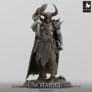 Unchained Soldier Axewalk Ranger Order Immortalis - Rescale Miniatures RPG - D&D  Tabletop Miniature