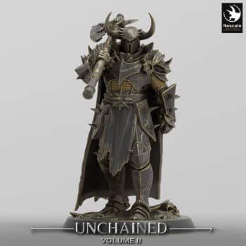 Unchained Soldier Axewalk Warrior Order Immortalis - Rescale Miniatures RPG - D&D  Tabletop Miniature