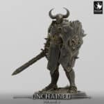 Unchained Soldier Warrior Sword Ready Warrior Order Immortalis - Rescale Miniatures RPG - D&D  Tabletop Miniature