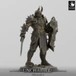 Unchained Soldier Warrior Sword Ready Warrior Order Immortalis - Rescale Miniatures RPG - D&D  Tabletop Miniature