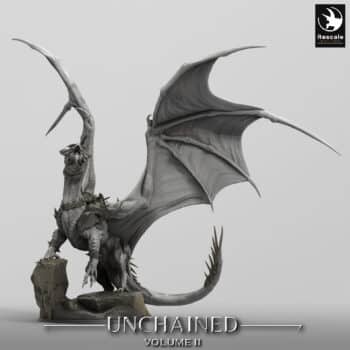 Unchained War Dragon Cry Saddle Order Immortalis - Rescale Miniatures RPG - D&D  Tabletop Miniature