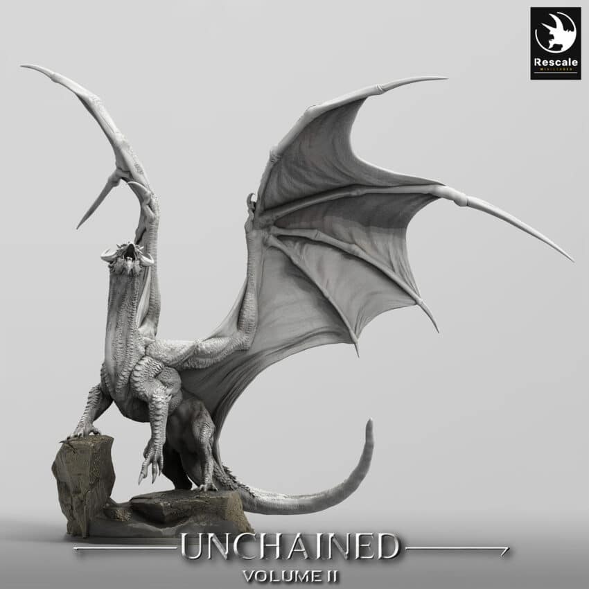 Unchained War Dragon Cry Wild Order Immortalis - Rescale Miniatures RPG - D&D  Tabletop Miniature