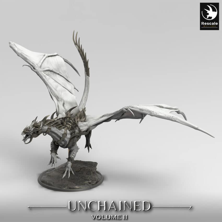 Unchained War Dragon Fly Armor Order Immortalis - Rescale Miniatures RPG - D&D  Tabletop Miniature