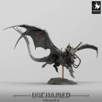 Unchained War Dragon Fly Mount Order Immortalis - Rescale Miniatures RPG - D&D  Tabletop Miniature