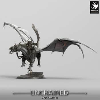 Unchained War Dragon Fly Mount Order Immortalis - Rescale Miniatures RPG - D&D  Tabletop Miniature