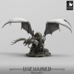 Unchained War Dragon Stand Mount Order Immortalis - Rescale Miniatures RPG - D&D  Tabletop Miniature