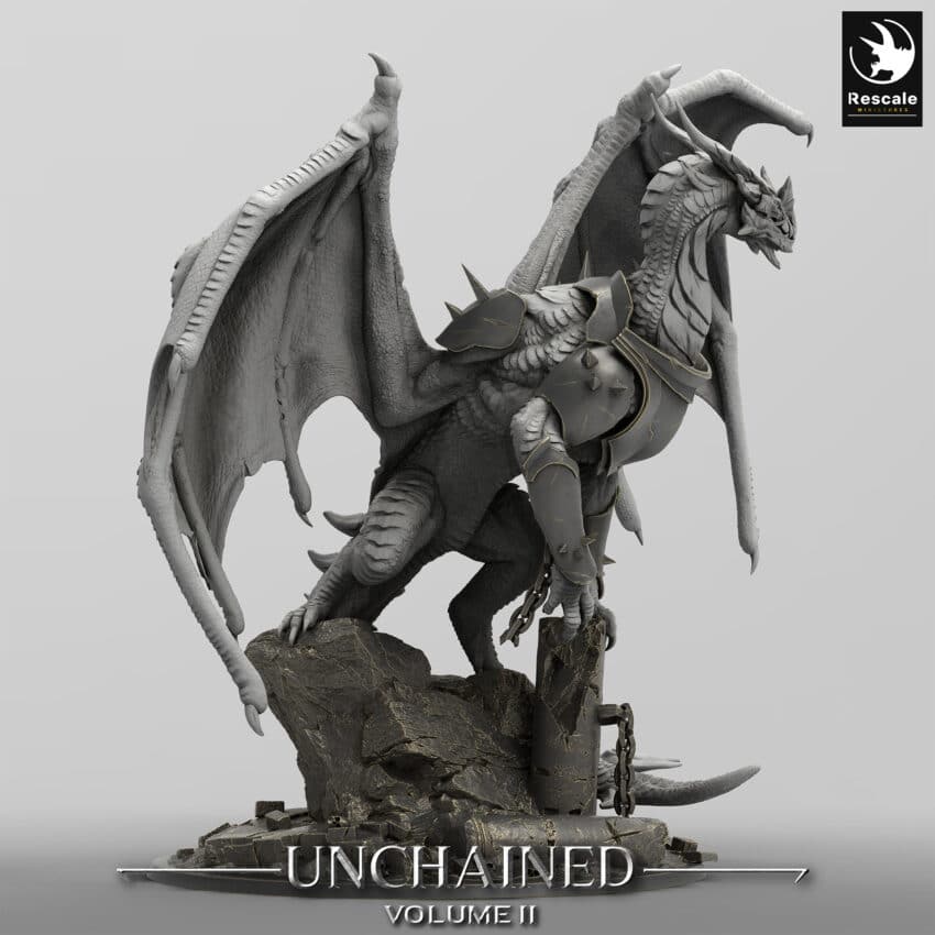 Unchained Xeldranth Armor Order Immortalis - Rescale Miniatures RPG - D&D  Tabletop Miniature