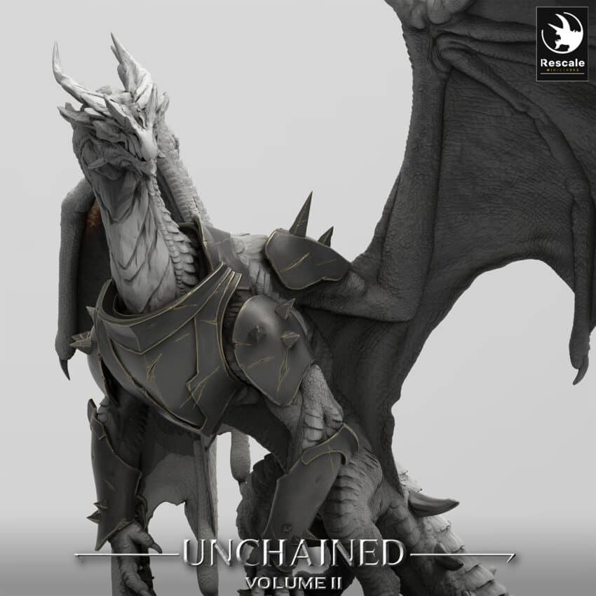 Unchained Xeldranth Armor Order Immortalis - Rescale Miniatures RPG - D&D  Tabletop Miniature