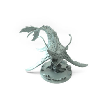 High-detail 3D-printed model of the Abyssal Tidehunter a fierce sea predator perfect for oceanic RPG encounters.