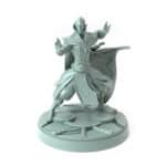 3D-printed fantasy miniature Aethernal Artificer channeling energy