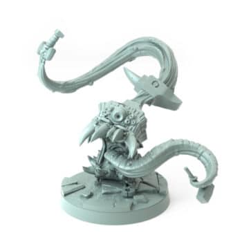 Anvil Mimic 3D-printed fantasy miniature anvil-shaped mimic monster tabletop gaming aberration