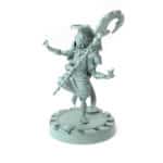 3D-printed Arch Researcher miniature for tabletop RPGs