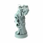 Archbishop Belphegor Cleanser B 3D-printed cleric with swirling flames and chain religious dark magic user