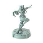 Asra Graping Flesh vampire warrior miniature 3D print gothic dark fantasy figure