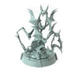 Bats Cloud A vampire bat swarm 3D print dark fantasy gothic figure