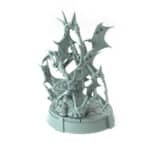 Bats Cloud A vampire bat swarm 3D print dark fantasy gothic figure