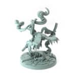 Bell Mimic 3D-printed fantasy monster miniature with tentacles and jaws tabletop gaming