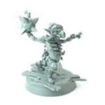 Bomber Pose A Bomb Lobbin goblin throwing bomb 3D printed miniature