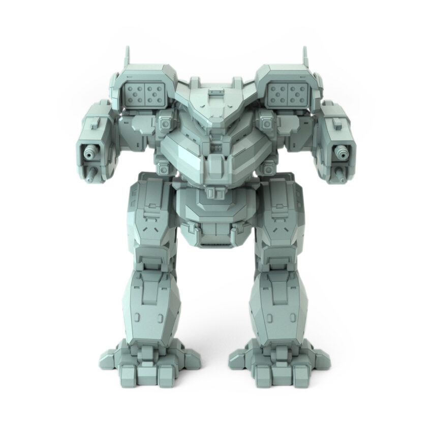 3D Printed Bullshark BSK-M3 Assault Mech