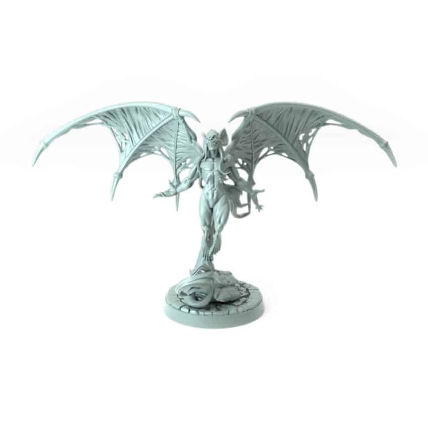 Charon Bathinginthe Moonlight vampire lord 3D print dark fantasy figure