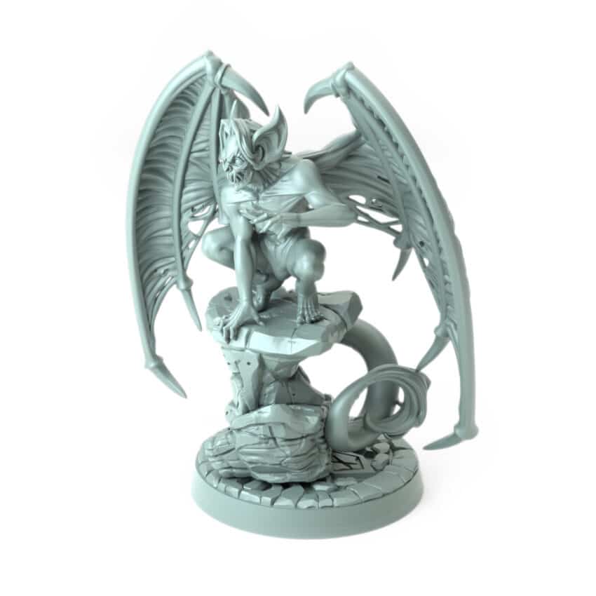 Cronus Blood Thirsty vampire warrior 3D print dark fantasy figure