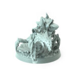 High-detail 3D-printed model of Crustaceans Assault C perfect for challenging underwater adventures.