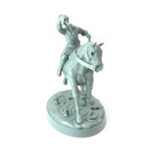 Dullahan Headless Riders A 3D-printed headless rider and spectral horse for dark fantasy and Halloween-themed tabletop RPGs