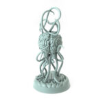 Elder Mind 3D-printed eldritch brain creature with writhing tendrils for dark fantasy and horror-themed tabletop RPGs