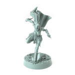 Epic 3D-printed model of an agile elven rogue perfect for RPGs and fantasy enthusiasts.