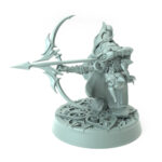 Epic 3D-printed model of a stealthy elven rogue perfect for RPGs and collectors.