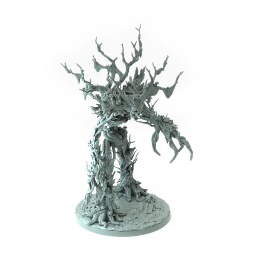 Erruon PutridTreant 3D-printed decaying treant for dark fantasy and Halloween-themed tabletop RPGs