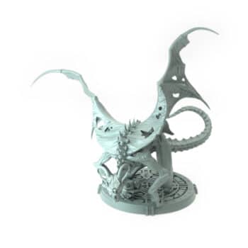 vampire monster miniature 3d printed bat creature gothic horror RPG figure