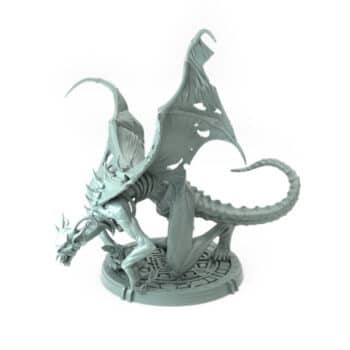 vampire monster miniature 3d printed bat creature gothic horror RPG figure