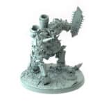 Goblin Meka Pose C Sneer Head goblin fighter meka suit 3D printed miniature