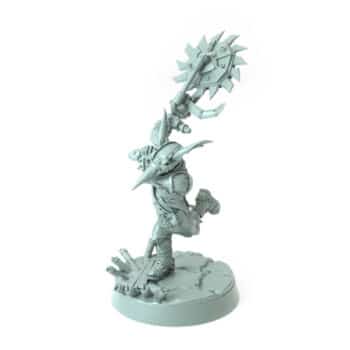 Maniac Pose B Blade Runner goblin fantasy 3D printed miniature for tabletop games