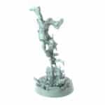 Maniac Pose C Sawblade Surfer goblin fantasy 3D printed miniature for tabletop games