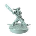 Maniac Pose D Twin Blades goblin fantasy 3D printed miniature for tabletop games