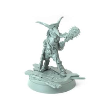 Maniac Pose F Double Trouble Stance goblin fantasy 3D printed miniature for tabletop games