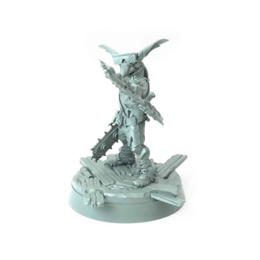 Maniac Pose F Double Trouble Stance goblin fantasy 3D printed miniature for tabletop games