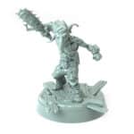 Maniac Pose G Single Blade goblin fantasy 3D printed miniature for tabletop games