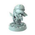 3D printed Orc Gretchins B sneaky orc with large sack fantasy RPG miniature