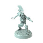 Orc Skeleton 3D-printed undead orc warrior for dark fantasy and Halloween-themed tabletop RPGs