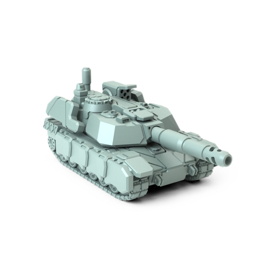 65-ton Rommel heavy tank miniature model